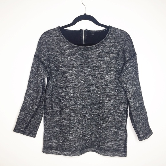 J. Crew Jaspe wool blend tunic sweater - Picture 7 of 8